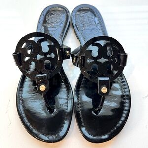Like New-Tory Burch Black Patent Miller’s